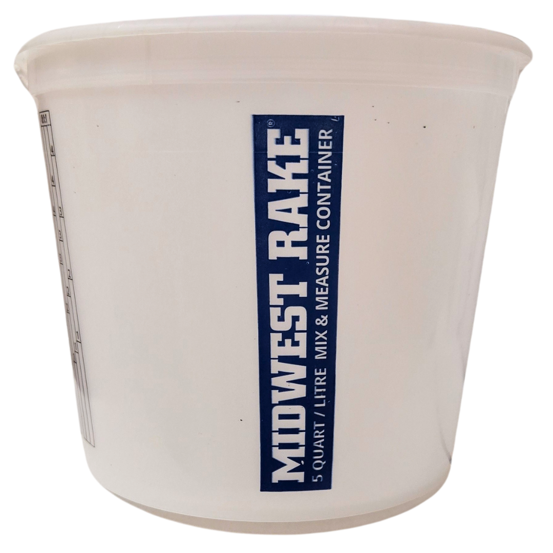Mixing Container Open 5 Quart Mixing Container – Jupiter Epoxy Supply