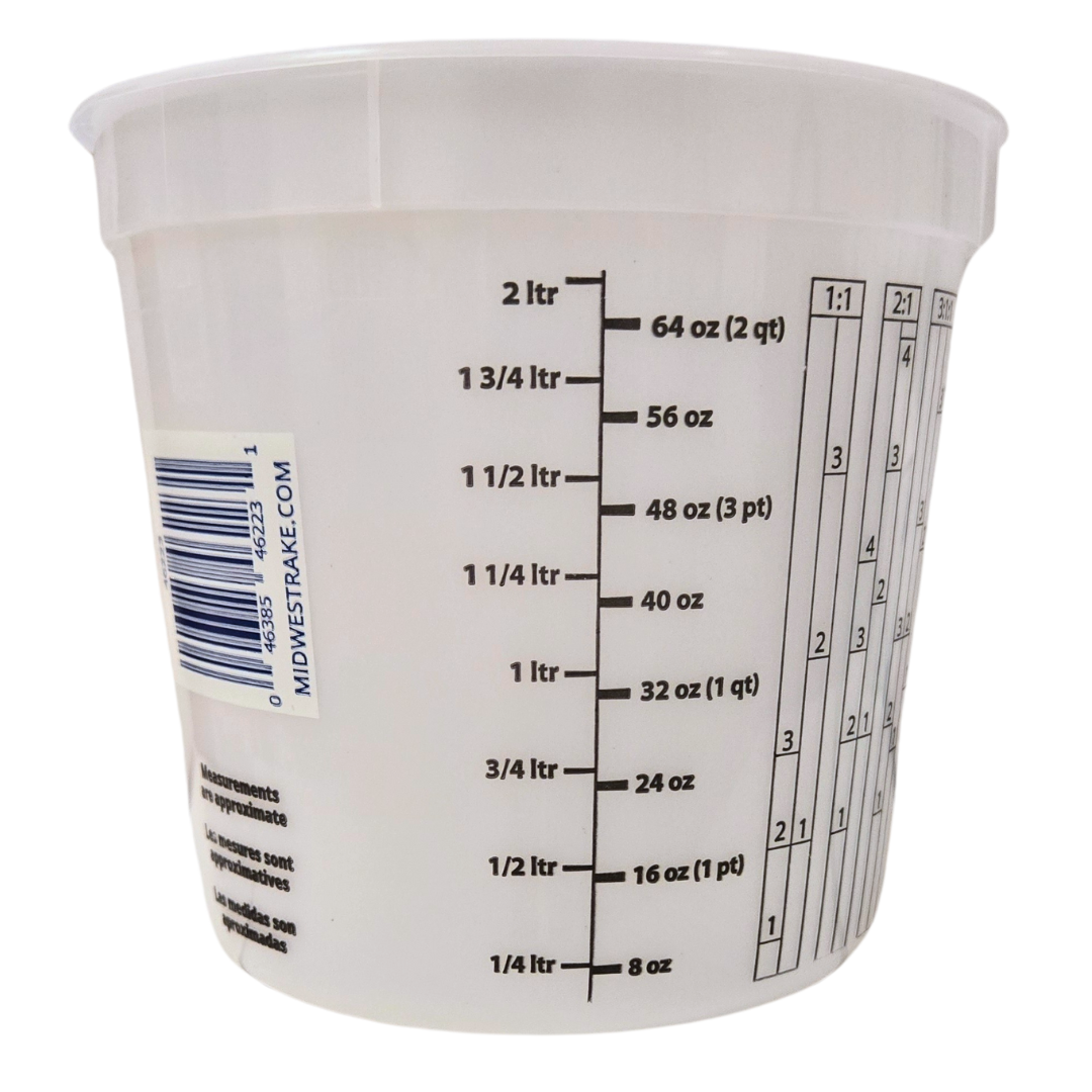 2 1/2 Quart Mixing Container