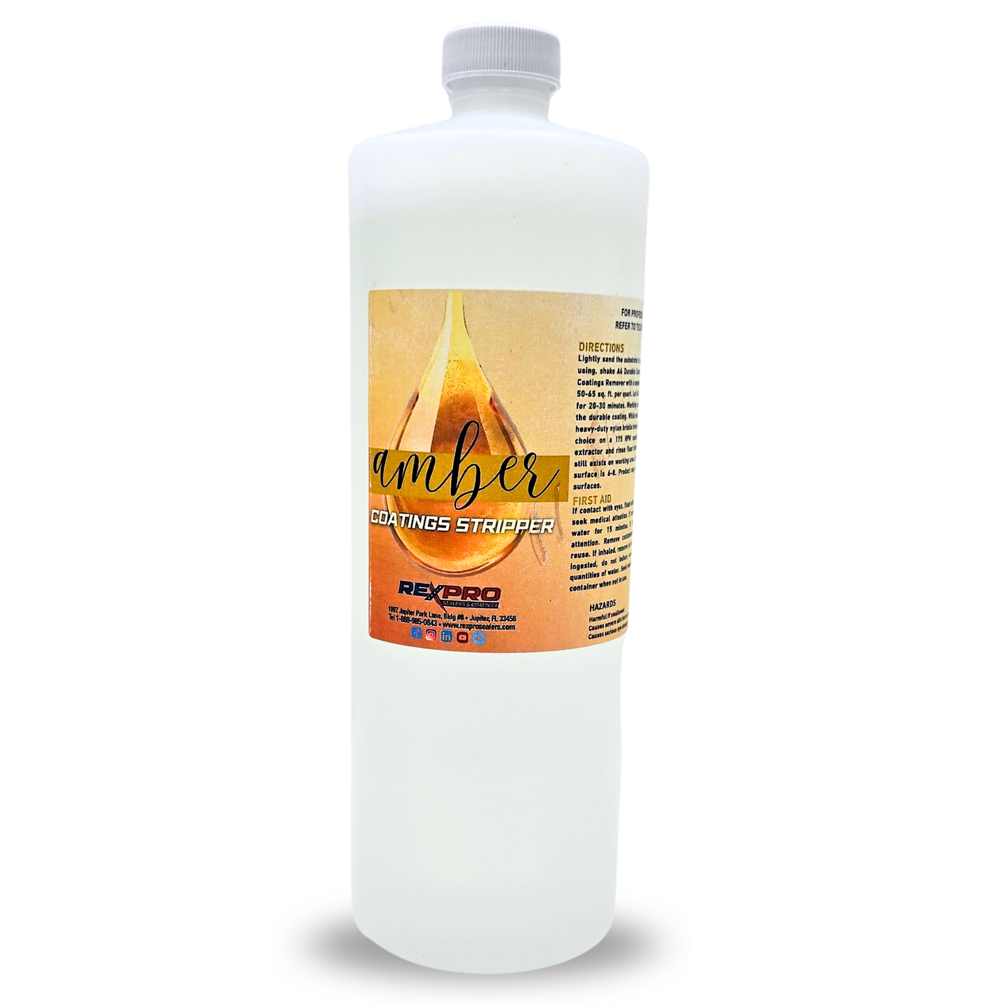 Amber Durable Coatings Stripper