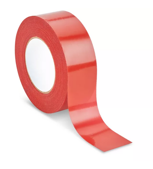 Polyethylene 2 inch Red Tape, PE35